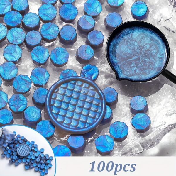 Cuencas de lacre Blue