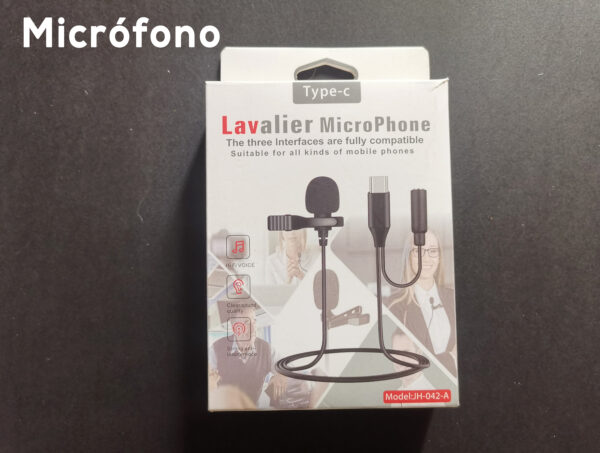 Micrófono Lavalier Tipo-C – Modelo JH-042-A